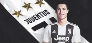  ??  ?? Cristiano Ronaldo, nuevo jugador de la Juventus.