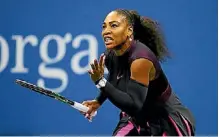  ?? GETTY IMAGES ?? Serena Williams will be the highest profile player ever to appear at the ASB Classic