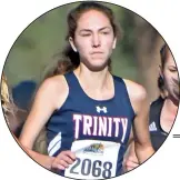  ??  ?? Elena Martinelli
Trinity cross country/track
(Left)