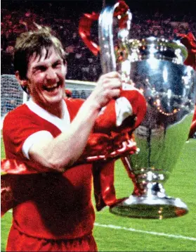  ?? EMPICS ?? LIVERPOOL will rename Anfield’s Centenary Stand after Kenny Dalglish. The Scot, now 66, scored 172 goals for the club, winning three European Cups. As Liverpool’s manager he won three First Division titles and two FA Cups.