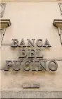  ?? ANSA
La sede a Roma ?? Banca del Fucino.