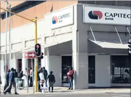  ?? PHOTO: KAREN SANDISON ?? A branch of Capitec Bank in Pretoria. The bank, South Africa’s third largest, is the country’s fastest growing brand overall.