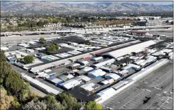  ?? NHAT V. MEYER – STAFF ARCHIVES ?? The Berryessa Flea Market in San Jose in January 2023.