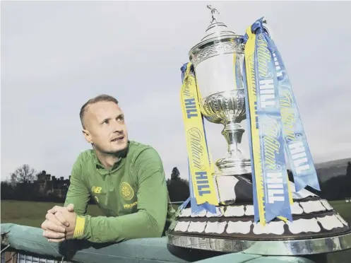  ??  ?? 0 Leigh Griffiths is aiming to help Celtic overcome Aberdeen in tomorrow’s semi- final and move a step closer to Scottish Cup glory.