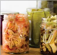  ??  ?? Fermented foods can give your gut a boost