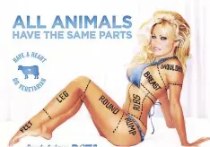  ??  ?? La iniciativa que defiende la actriz alega que 370 millones de animales en Europa son criados en jaulas.