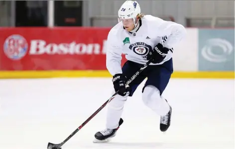  ?? KEVIN KING ?? Patrik Laine is in the final year of his entry-level contract with the Winnipeg Jets and will be looking for a substantia­l raise in the off-season.