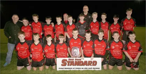  ??  ?? The victorious Bannow-Ballymitty squad who were the first title winners in the Coiste na nOg season.