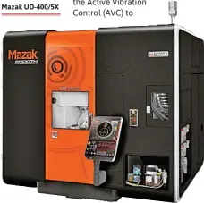  ??  ?? Mazak UD-400/5X