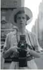  ?? MALOOF COLLECTION / AP / CP ?? An undated and untitled self portrait of Vivian Maier, the famed American photograph­er whose works are at the heart of a legal battle in Canada.