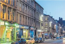  ??  ?? Sauchiehal­l Street is being ripped up – with devastatin­g effects on local businesses