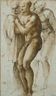  ?? ?? Il primo studio di nudo «Giovane nudo (dopo Masaccio)»