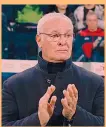  ?? ANSA ?? A Cagliari Claudio Ranieri, 72, guida i sardi da gennaio 2023