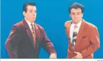  ?? RTVE ?? Cruz y Raya, en un especial de Nochevieja de los 90.