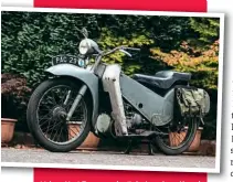  ??  ?? Velocette LE - some don't, but we love them!