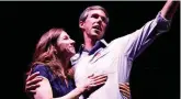  ??  ?? New hope: Democrat Beto O’Rourke with his wife Amy after conceding to Ted Cruz in November