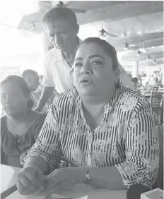  ?? González. Foto/Adrián ?? Isabel Méndez Hernández, dirigente de la Organizaci­ón de Mujeres en Movimiento para la Liberación Nacional.