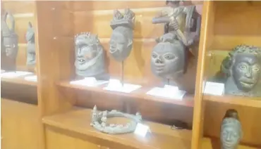  ??  ?? More Ife bronze masks