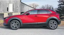  ??  ?? Expect the Mazda-cx-30 to make a much bigger dent in the market by this time next year.