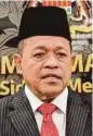  ??  ?? Datuk Seri Shahidan Kassim