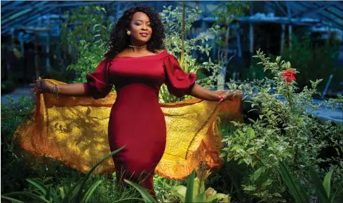  ?? COURTESY PHOTO ?? Quiana Lynell makes her Bay Area debut this weekend with shows at San Jose’s Hammer Theatre Center and the SFJazz Center.