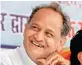  ??  ?? Ashok Gehlot