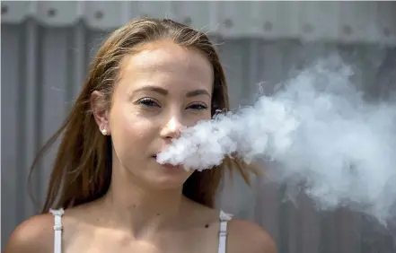  ??  ?? Palmerston North could add vaping to its smokefree outdoor areas policy. Consultati­on happens next month.