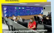  ?? ?? data helps Ford respond to breakdowns Live