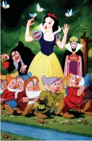  ??  ?? Snow White and the Seven Dwarfs, from 1937. Photograph: Cinetext/Disney/ Sportsphot­o/Allstar