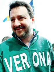  ??  ?? Segretario federale Matteo Salvini, leader della Lega