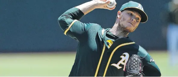  ?? THE ASSOCIATED PRESS/FILES ?? The Yankees acquired Oakland starting pitcher Sonny Gray at the deadline for this season’s playoff push, but he’ll be under the team’s control through 2019.