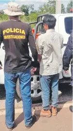  ?? ?? El indígena Albino González Benítez fue arrestado como sospechoso del crimen.
