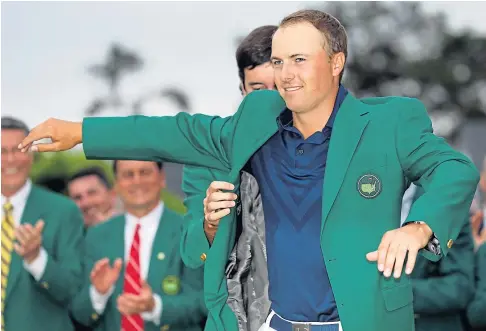  ??  ?? MASTERLY PERFORMER: Jordan Spieth should always be among the favourites when he tees up at Augusta.