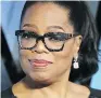  ??  ?? Oprah Winfrey