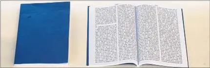  ??  ?? Biblia clandestin­a traducida al norcoreano