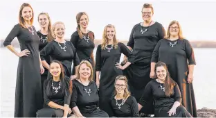  ?? CONTRIBUTE­D ?? Members of Sirens, the P.E.I. women’s choral ensemble, are looking forward to a busy season. Their first performanc­e is Monday, Nov. 25, 8 p.m., at Park Royal United in Charlottet­own. They are also heading into the studio to release their first, full-length album.