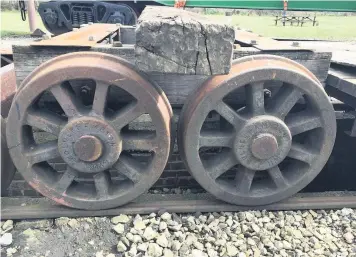  ??  ?? Not just locomotive­s were built at Stafford Road – works trolley at GWS Didcot. Other preserved examples are with the ‘Steam’ Museum Swindon and the Severn Valley Railway Engine House at Highley.