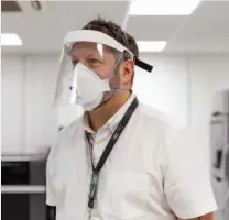  ??  ?? Making use of its CAD expertise and 3D-printing capabiliti­es, the Jaguar Land Rover prototype build operations facility started producing protective face masks for front-line workers combatting the COVID-19 pandemic.