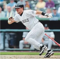  ?? DAVID ZALUBOWSKI THE ASSOCIATED PRESS ?? Larry Walker could finally break through after years of missing the 75 per cent threshold needed for Hall of Fame induction.