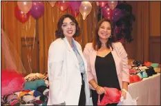  ?? NWA Democrat-Gazette/CARIN SCHOPPMEYE­R ?? Megan Koontz of the Northwest Arkansas Women’s Shelter (left) and Gracen Patten of Peace at Home Family Shelter help sort donated bras at Help the Girls on Sept. 26.