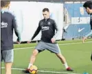  ?? FOTO: FCB ?? Vermaelen, ayer en el entrenamie­nto