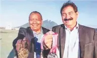  ?? ?? Daniel Bautista y Raúl González recibirán el reconocimi­ento olímpico.