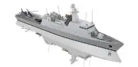  ?? (Themistocl­es-class corvette official website) ?? THE THEMISTOCL­ES-CLASS corvette will be partially built in Haifa by Israel Shipyards and partially in Greece by ONEX shipyards, a report said.