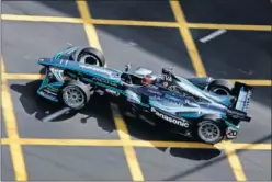  ??  ?? PROGRESOS. Mitch Evans consiguió el primer podio de Jaguar.