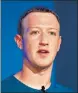  ?? AFP ?? ■
Facebook chief executive officer Mark Zuckerberg.