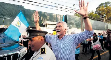  ?? Afp ?? GUATEMALA. Fotografía del activista de extrema derecha y presidente de la Fundación contra el Terrorismo, Ricardo Méndez Ruiz Valdez.