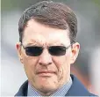  ??  ?? Aidan O’Brien: High hopes for James Cook.