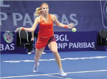  ?? FRESHFOCUS ?? Die Ostschweiz­erin Belinda Bencic hat in Luxemburg das Siegen wieder erlernt.