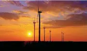  ?? PUBLIC SERVICE CO. OF OKLAHOMA] [PHOTO PROVIDED BY ?? Public Service Co. of Oklahoma announced this week it has reached an agreement with another party on a proposed settlement that would allow it to recover costs from ratepayers on a massive wind farm it wants to co-own with a sister utility. PSO...