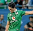  ??  ?? Joey Carbery will get to keep his debut jersey.